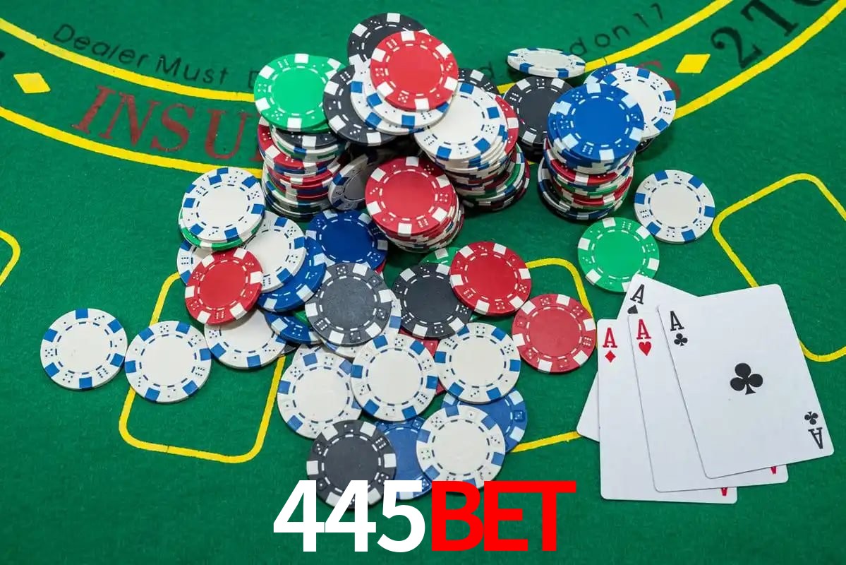 Interface do App 445bet